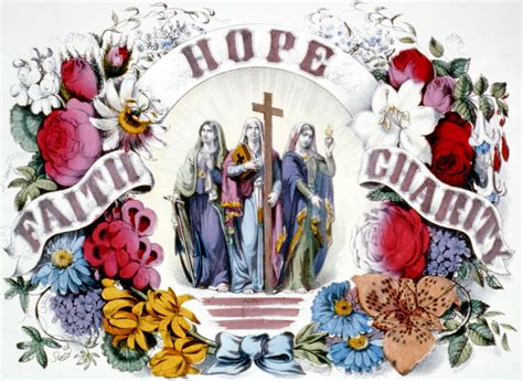 hope faith charity symbols|Theological virtues .